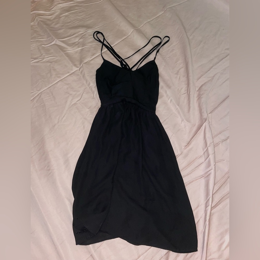 Strappy Black Dress